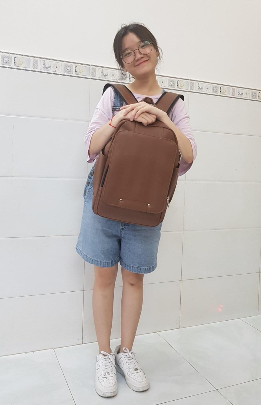 [HCM]Balo da nam nữ thời trang VX