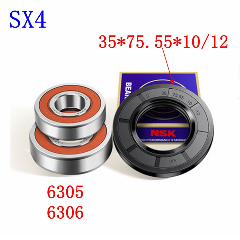 Cho Samsung Trống máy giặt con dấu nước vòng bi 2 cái con dấu dầu niêm phong các bộ phận Vòng
