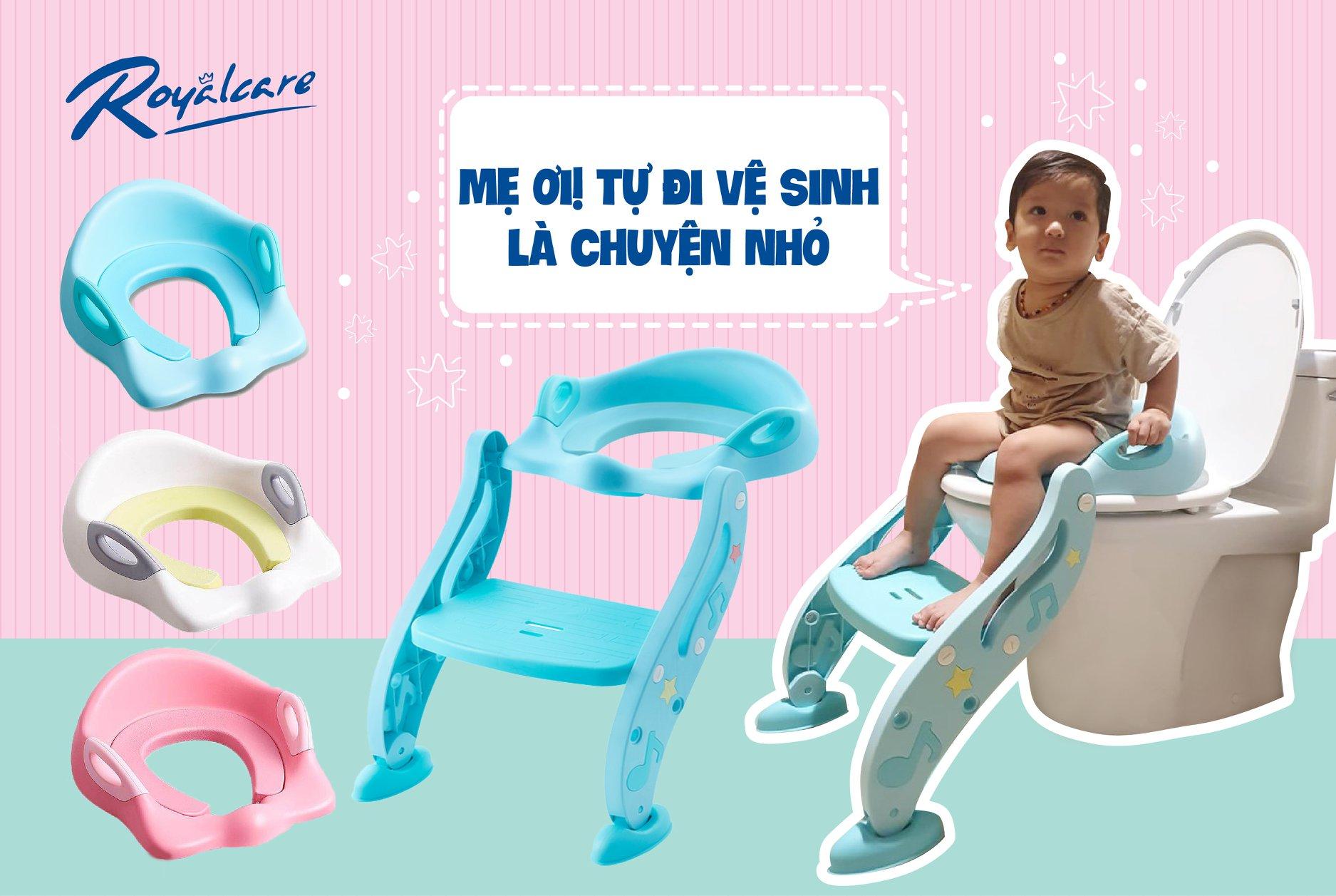 Thang hỗ trợ đi vệ sinh cho bé Royalcare TH511