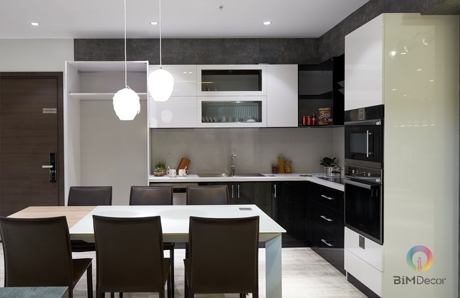 tủ bếp nhựa vincoplast