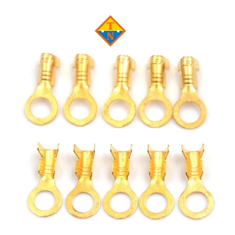 (Bịch 30 cái) Đầu cos tròn 4.2mm nối dây điện chuyên dụng