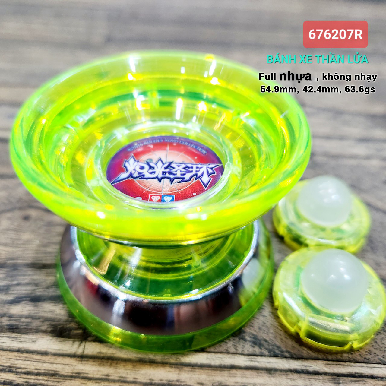 Yoyo 1A primary plastic non-sensitive wire wheel fire 676207