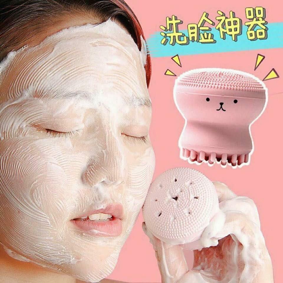 [HCM]Mút rửa mặt bạch tuộc Korea