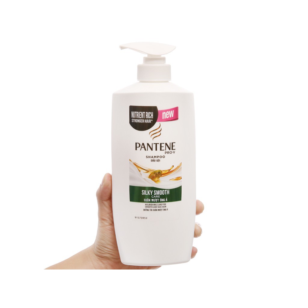 [HCM]Dầu gội Pantene suôn mượt óng ả 900ml