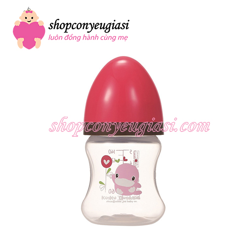 Bình sữa kuku nhựa pp cổ rộng ku5929a 140ml