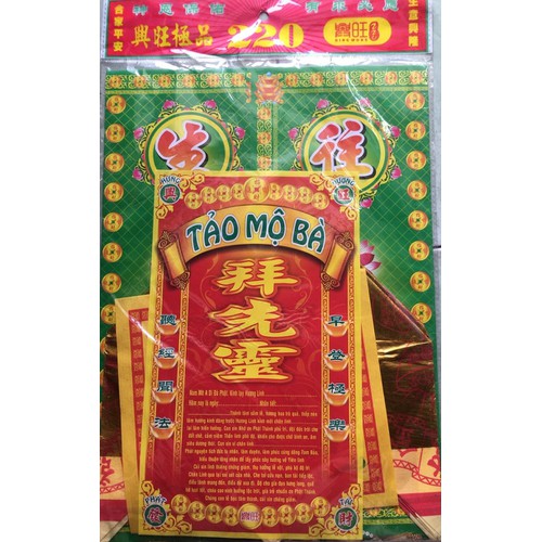 Cúng tảo mộ ông bà cao cấp