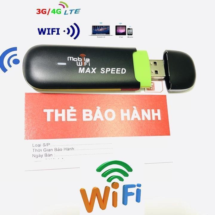 USB phát sóng wifi từ sim 3g 4g MAX SPEED giá SALE CỰC RẺ