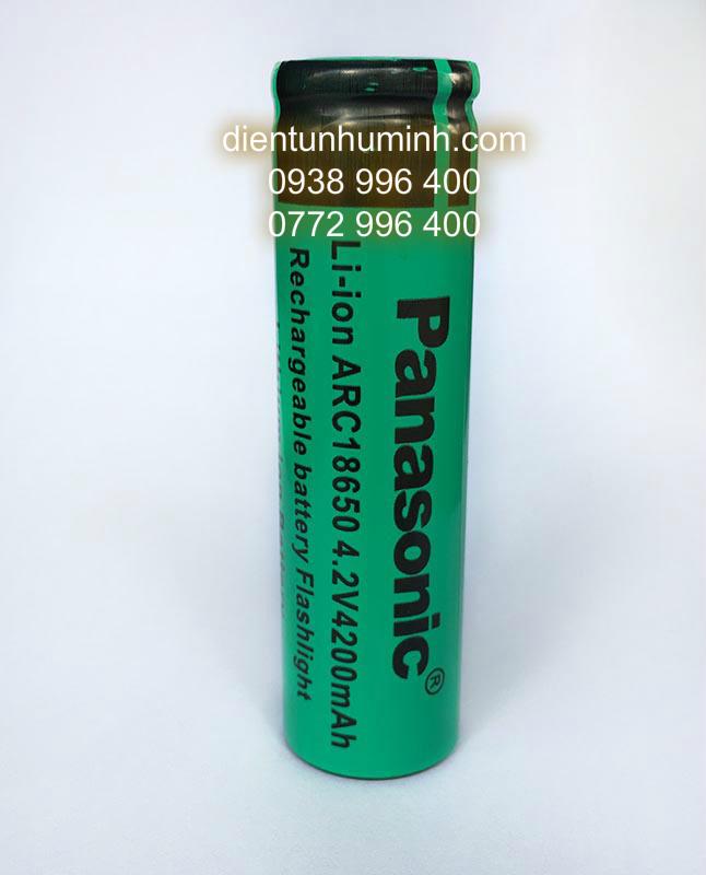 Pin sạc 3.7V  4.2V ARC18650 4200mAh ( Đầu Bằng) Cao Cấp