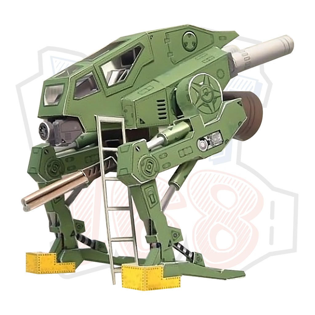 Mô hình giấy Robot Gu.n Walker