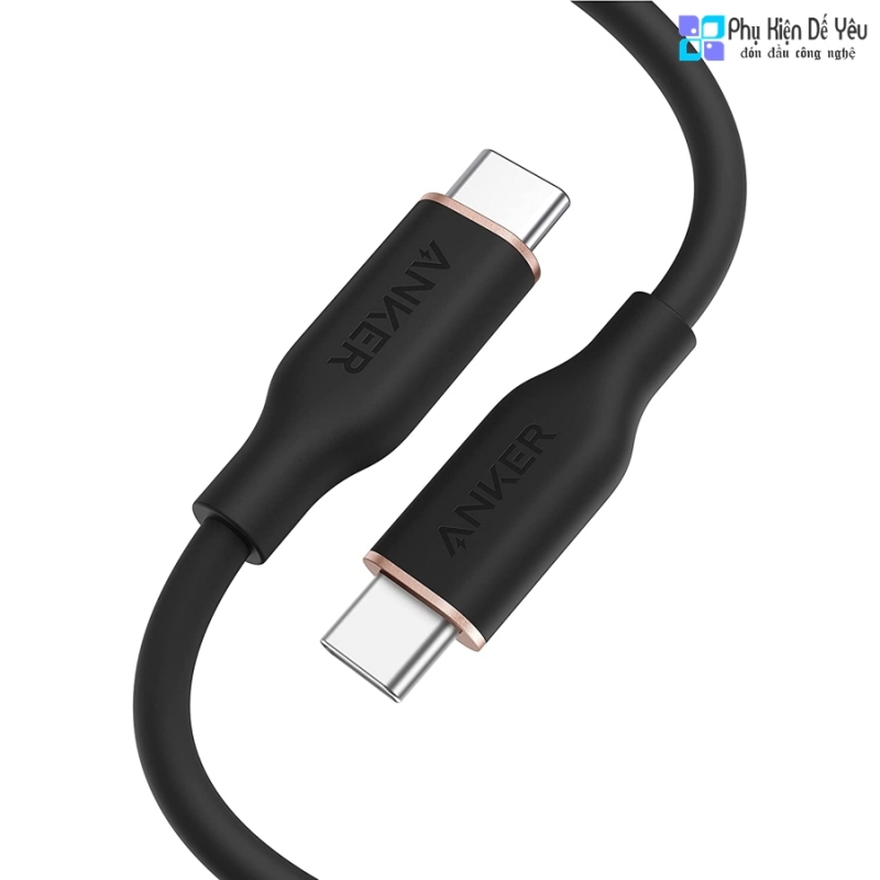 Cáp Anker 643 USB-C to USB-C (Anker PowerLine III Flow) 1.8m - A8553