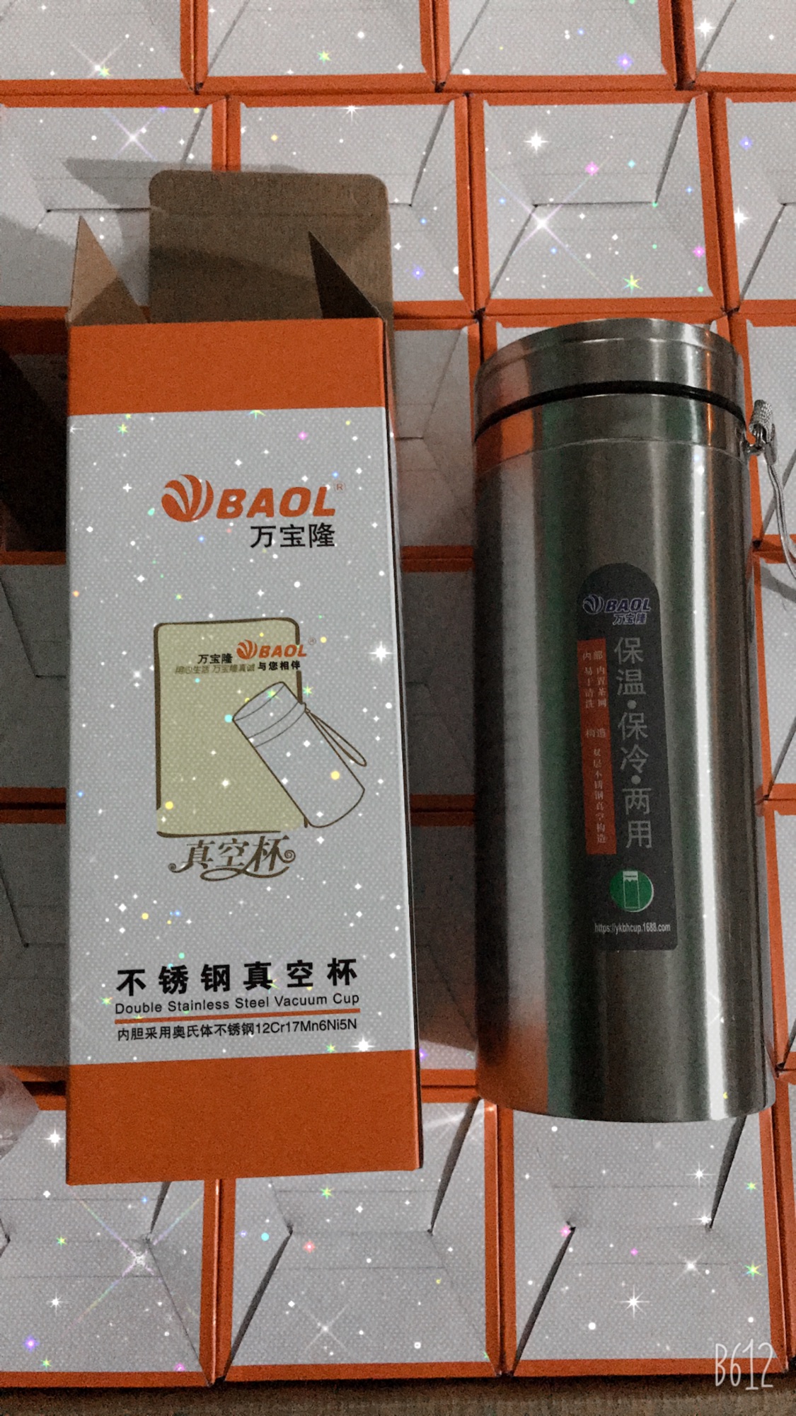 Bình Giữ Nhiệt 2 lớp inox 304 1200ml