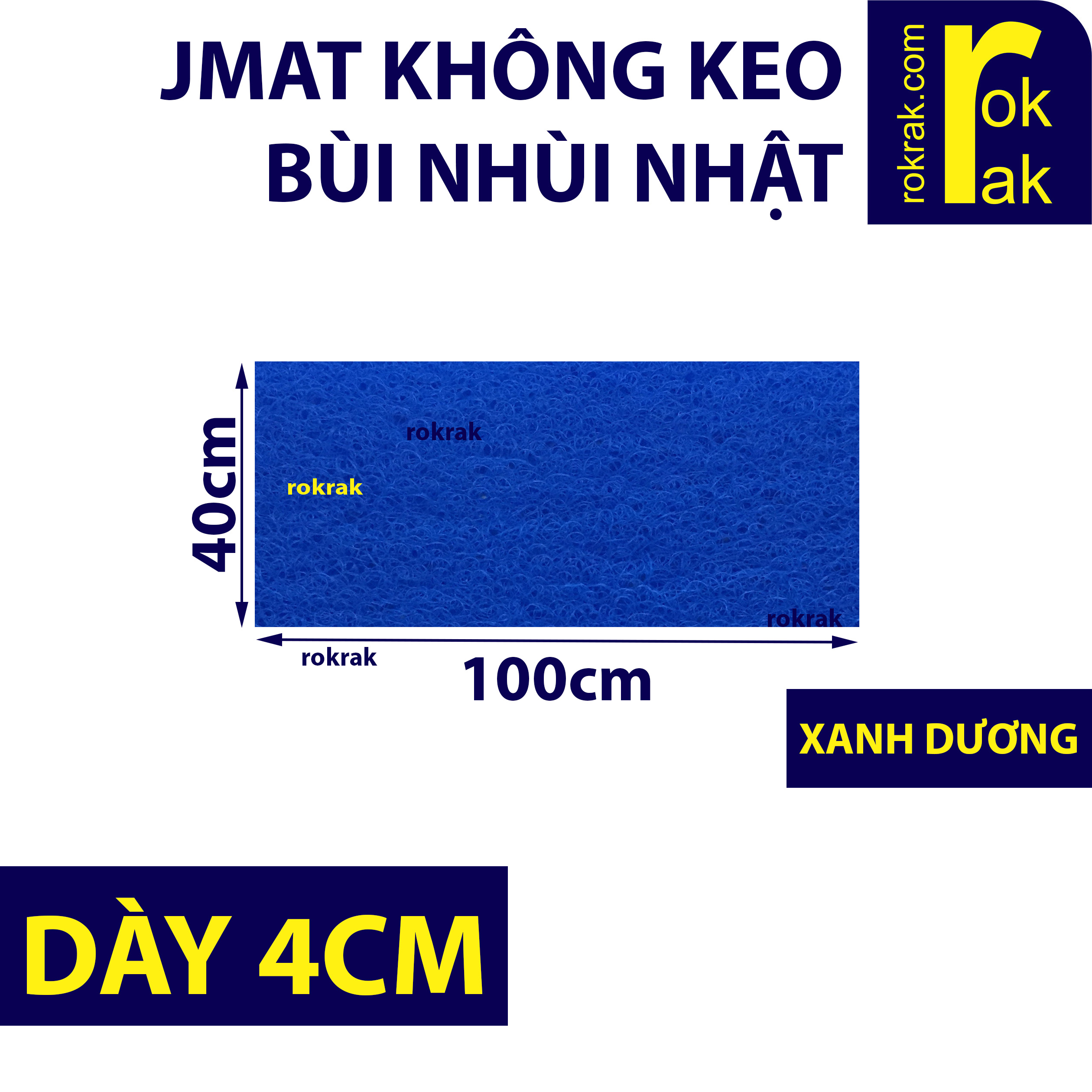 [HCM]Jmat Bùi Nhùi Không keo tấm 40x100cm lọc vi sinh hồ cá cảnh