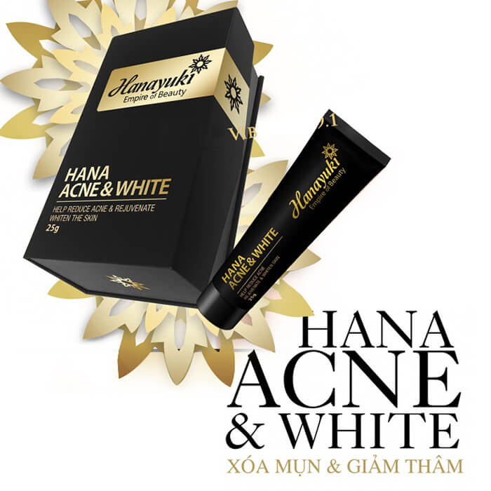 [HCM][Chính hãng-Date 2026] Kem Mụn Hanayuki Hana Acne & White