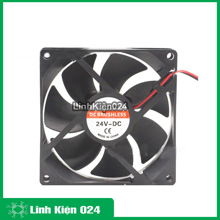 Quạt tản nhiệt 9025 BRUSHLESS 5V / 12V / 24V 6W kích thước 9x9x2.5cm