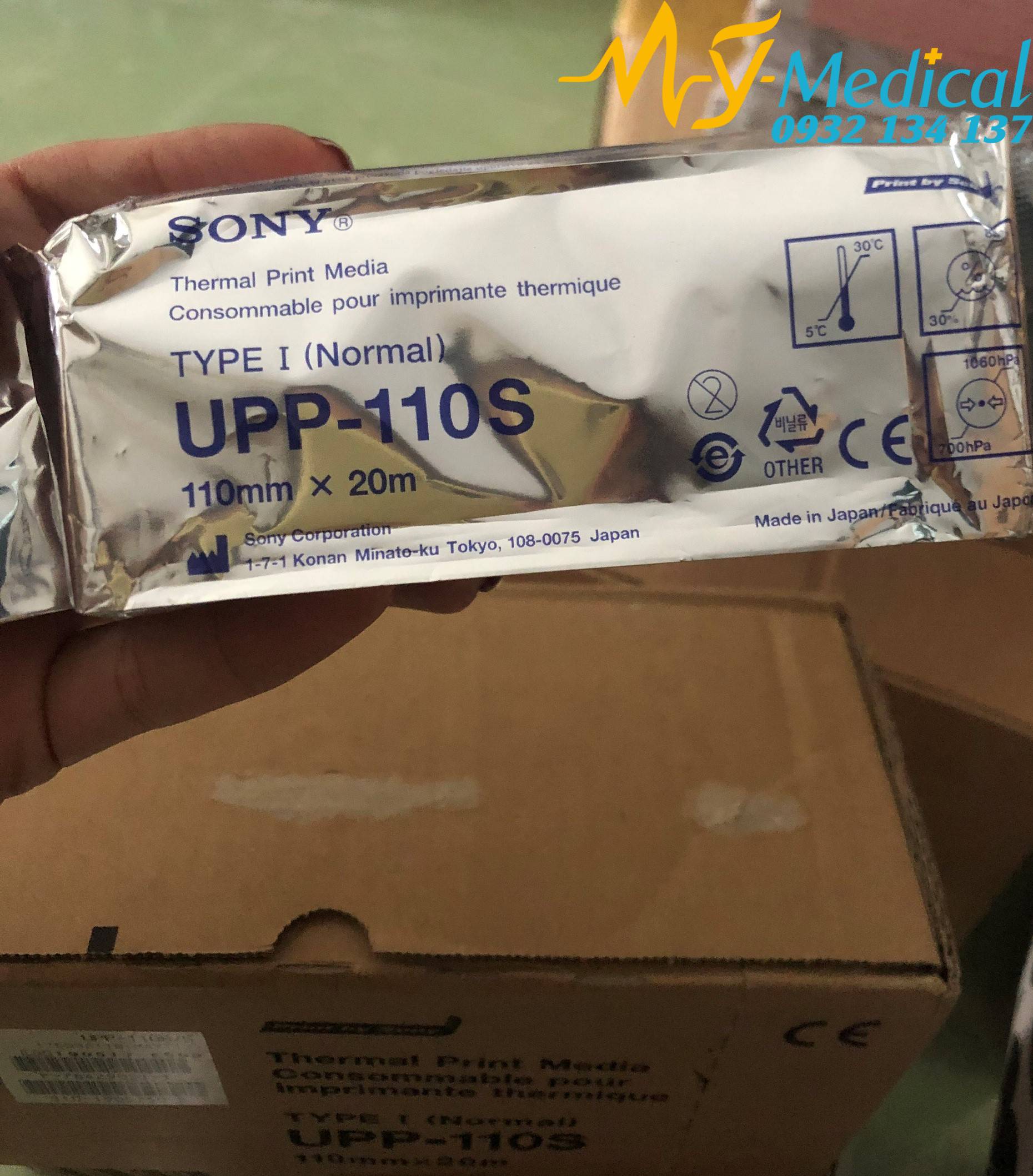 Giấy in siêu âm sony upp-110s