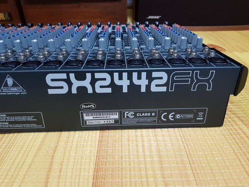 MIXER BEHRINGER SX2442FX