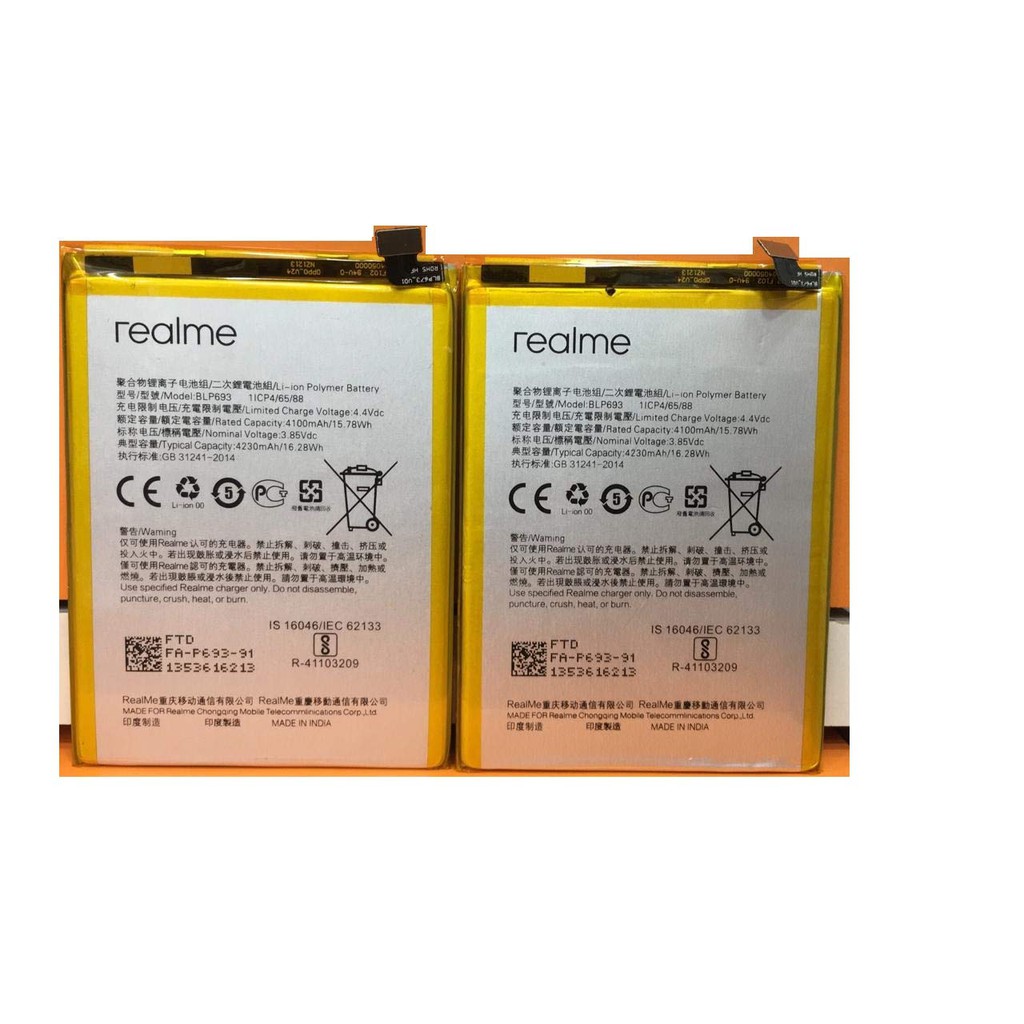PIN OPPO REALME 3 BLP693
