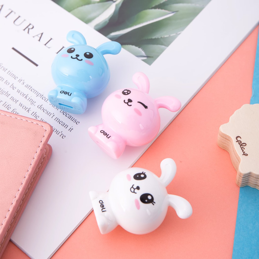 [HCM]Gọt chì mini Deli E0560 - Xanh/Trắng/Hồng