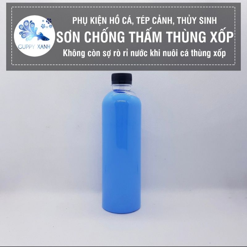 Sơn chống thấm thùng xốp nuôi cá