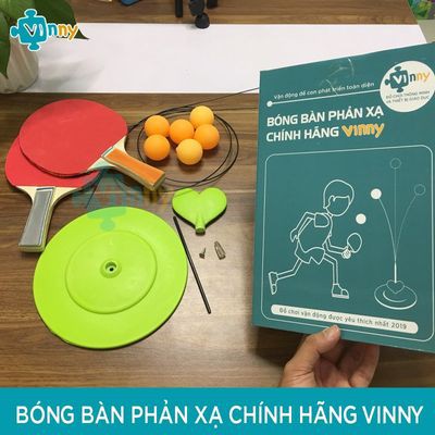Bóng Bàn Phản Xạ - Đồ Chơi Vận Động Cho Bé