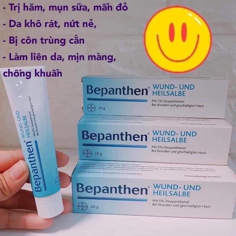 Kem hăm Bepathen nội địa Đức 20g