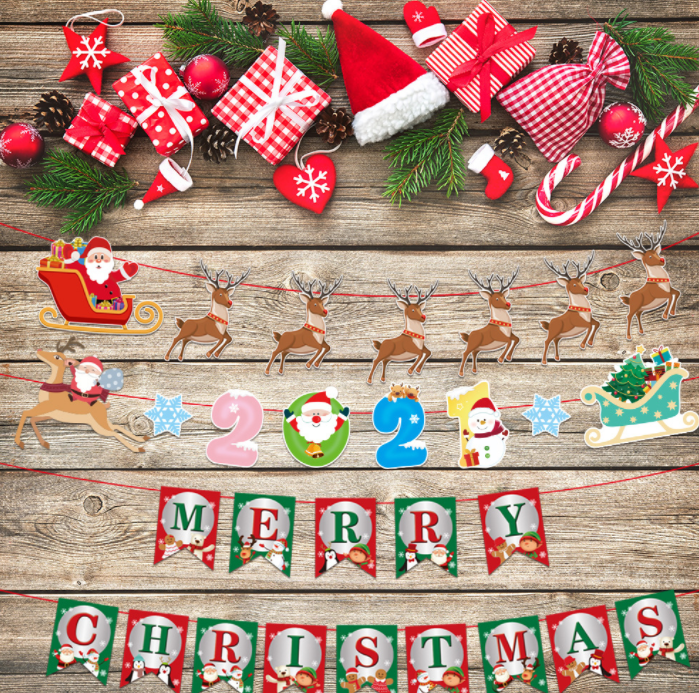 BST 02 CỜ TREO NOEL NHIỀU MẪU ...