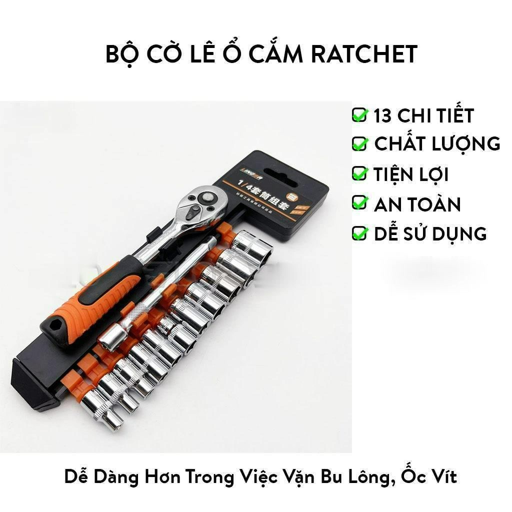 Bộ cờ lê điếu gài Lingba đa chức năng