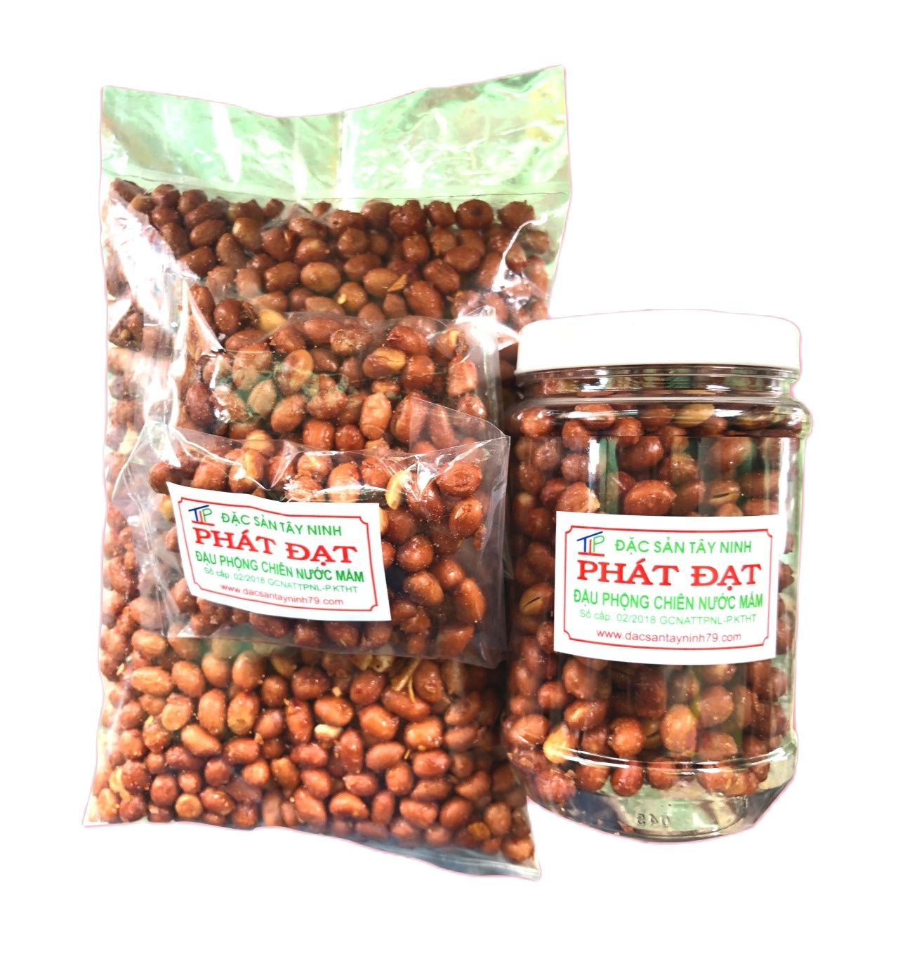 Đậu Phộng Chiên Nước Mắm Tỏi Ớt ( Hủ 500gr )