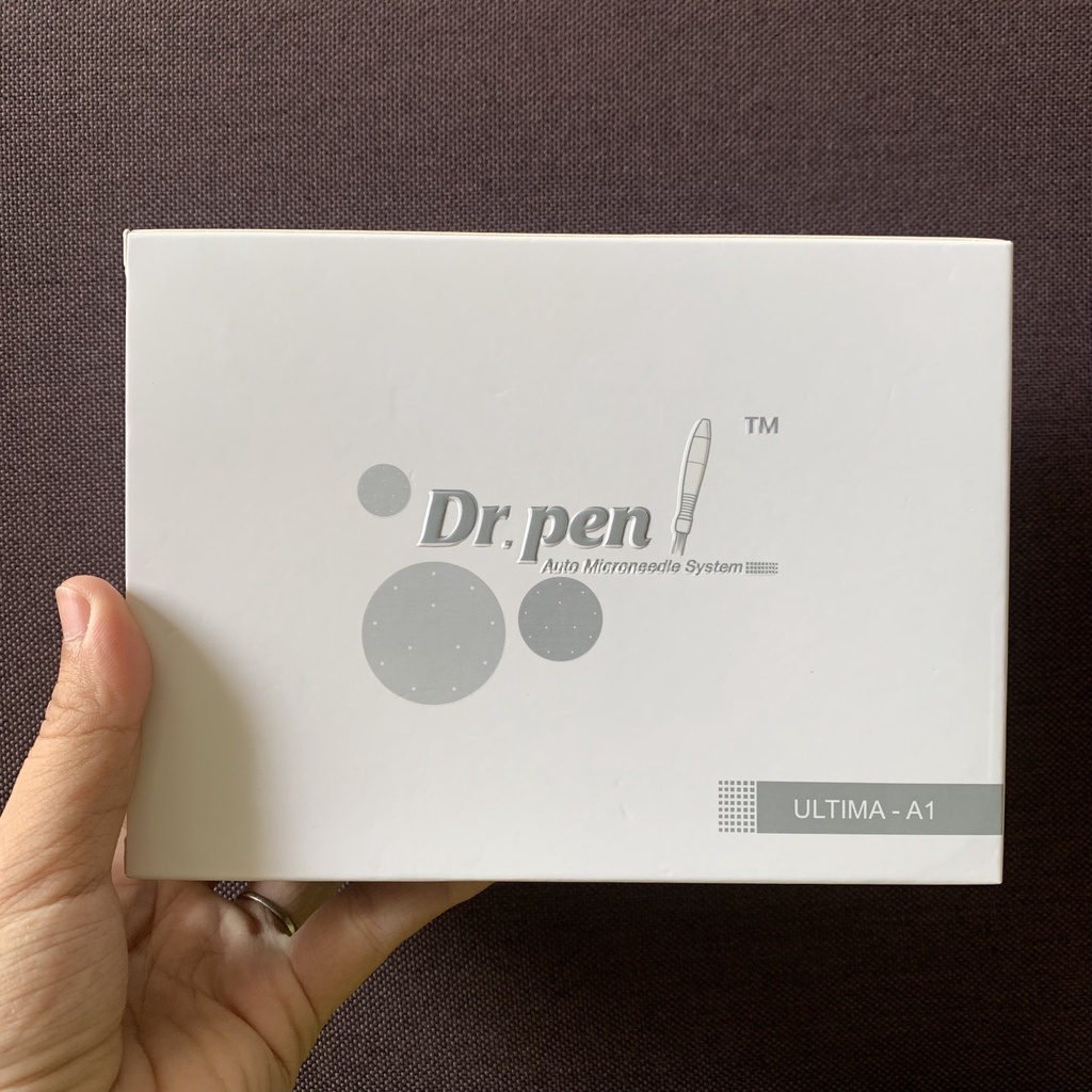 Máy Phi Kim Da Mặt Drpen A1-C - Máy cấy (Màu đen bạc - Cắm điện) - SPA88