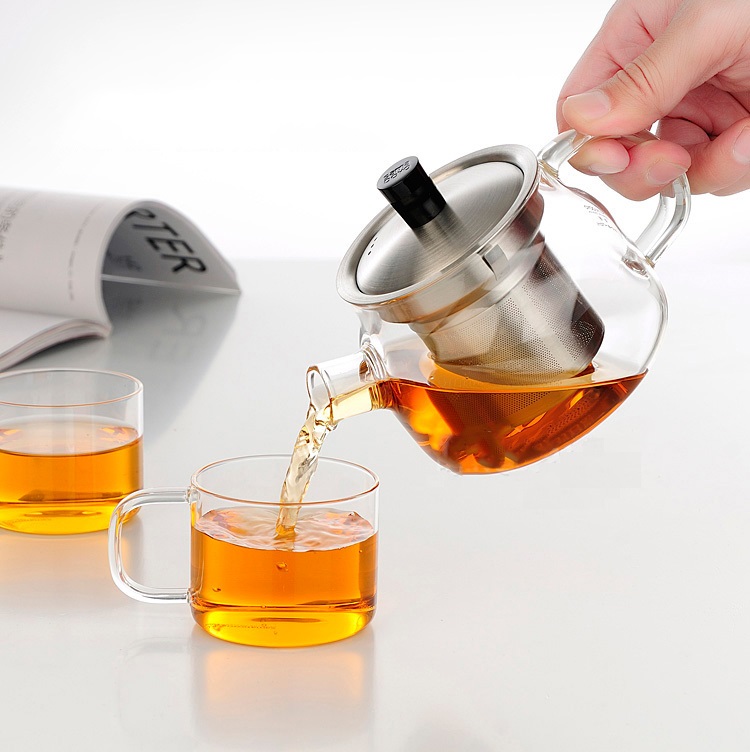 Combo bình lọc trà thủy tinh Samadoyo S048A209