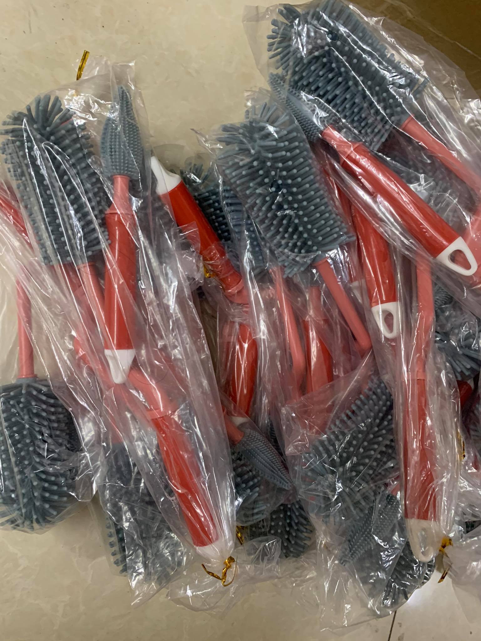 Bộ Cọ Bình Silicon Cao Cấp 3 Chi Tiết