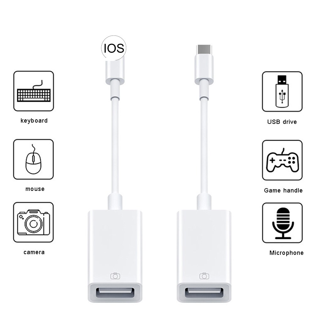 Lightning To USB OTG Camera Adapter