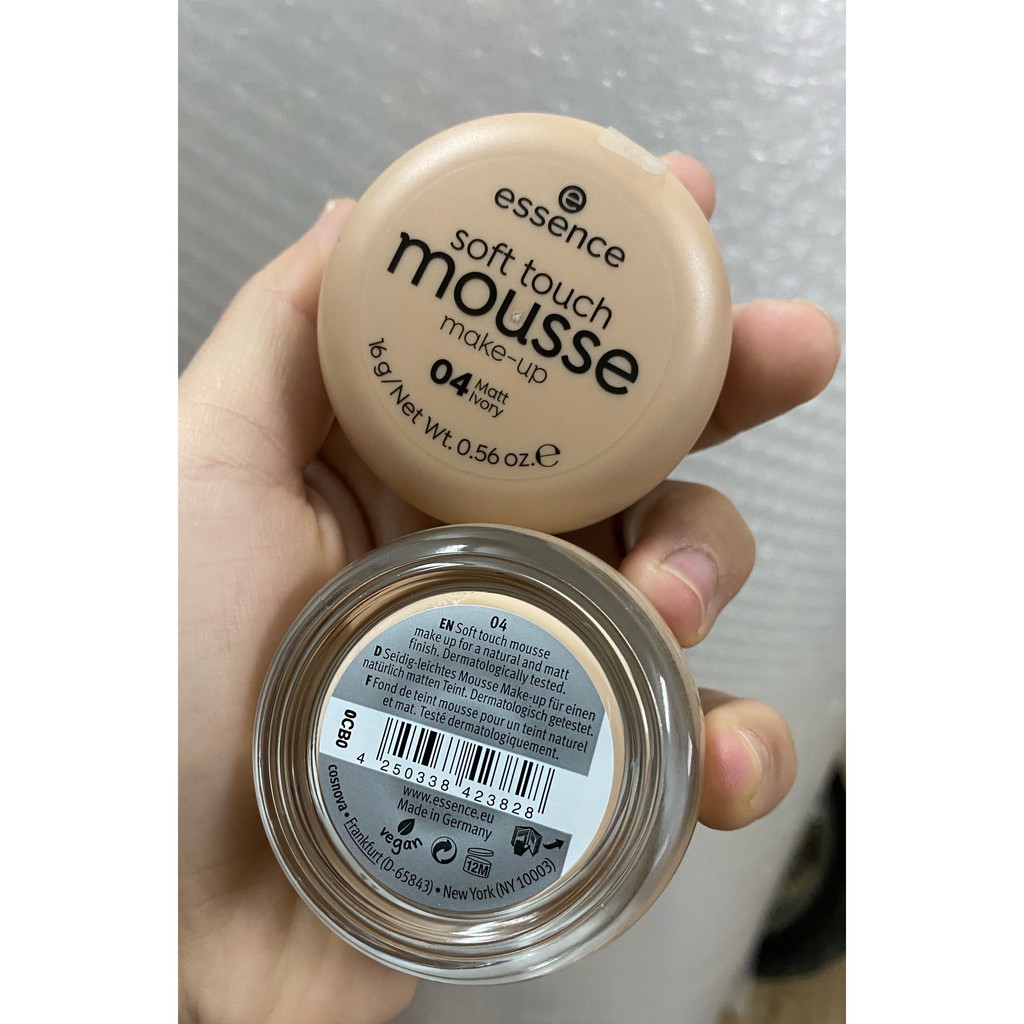 Phấn Tươi Essence Soft Touch Mousse 02 Matt Ivory16 g