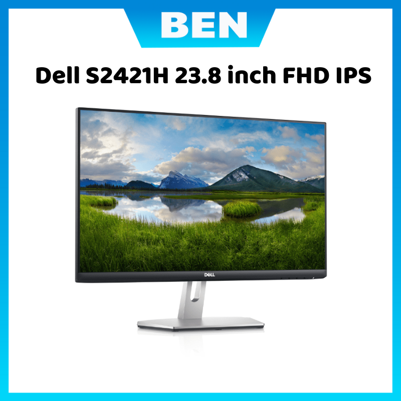 Màn hình máy tính dell s2421h 23.8 inch fhd ips - bảo hành 36 tháng - bencomputer
