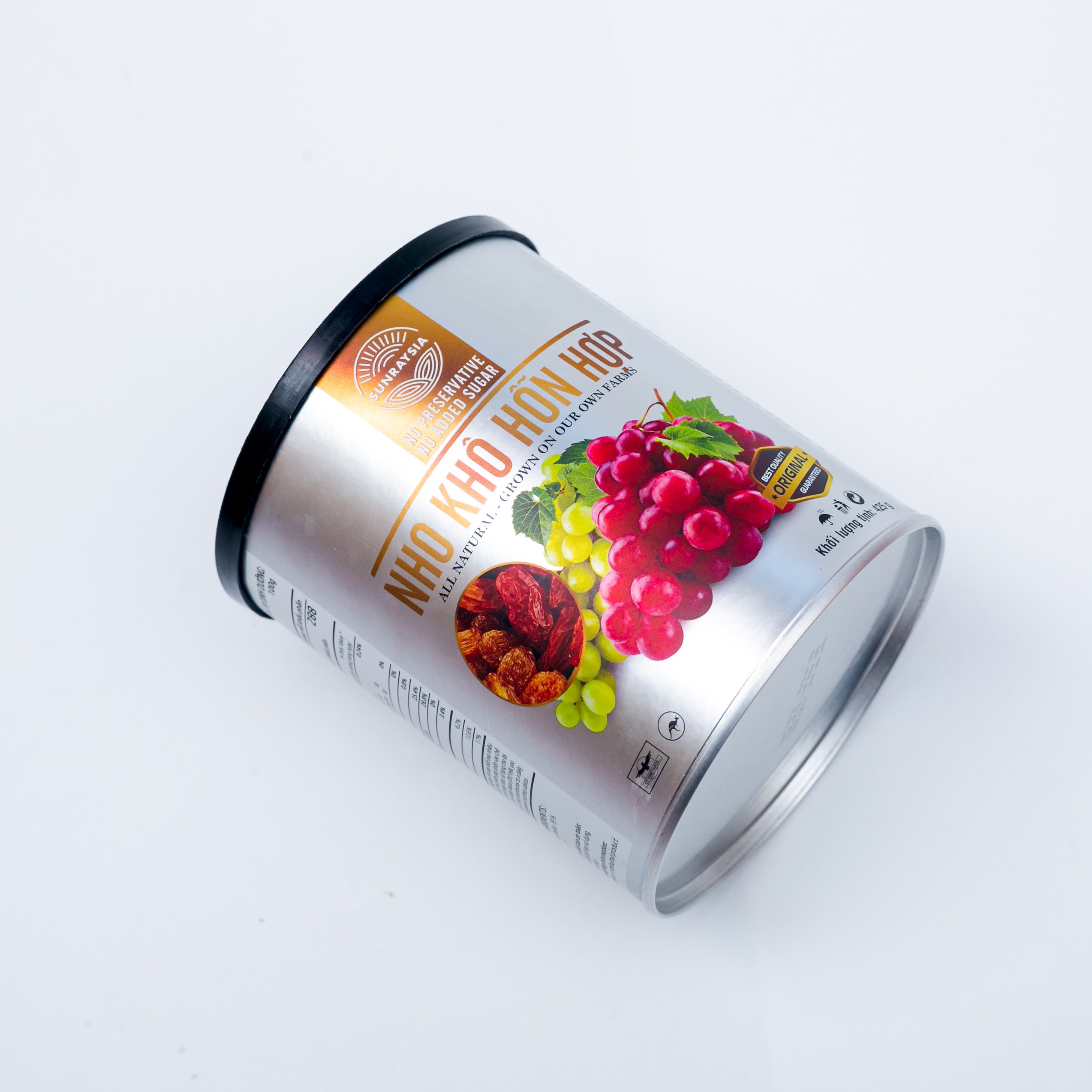 Combo 2 lon nho khô cao cấp Úc Sunraysia  Mixed