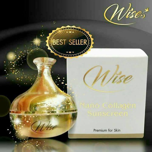 02 Kem chống nắng Wise Nano Collagen thái lan