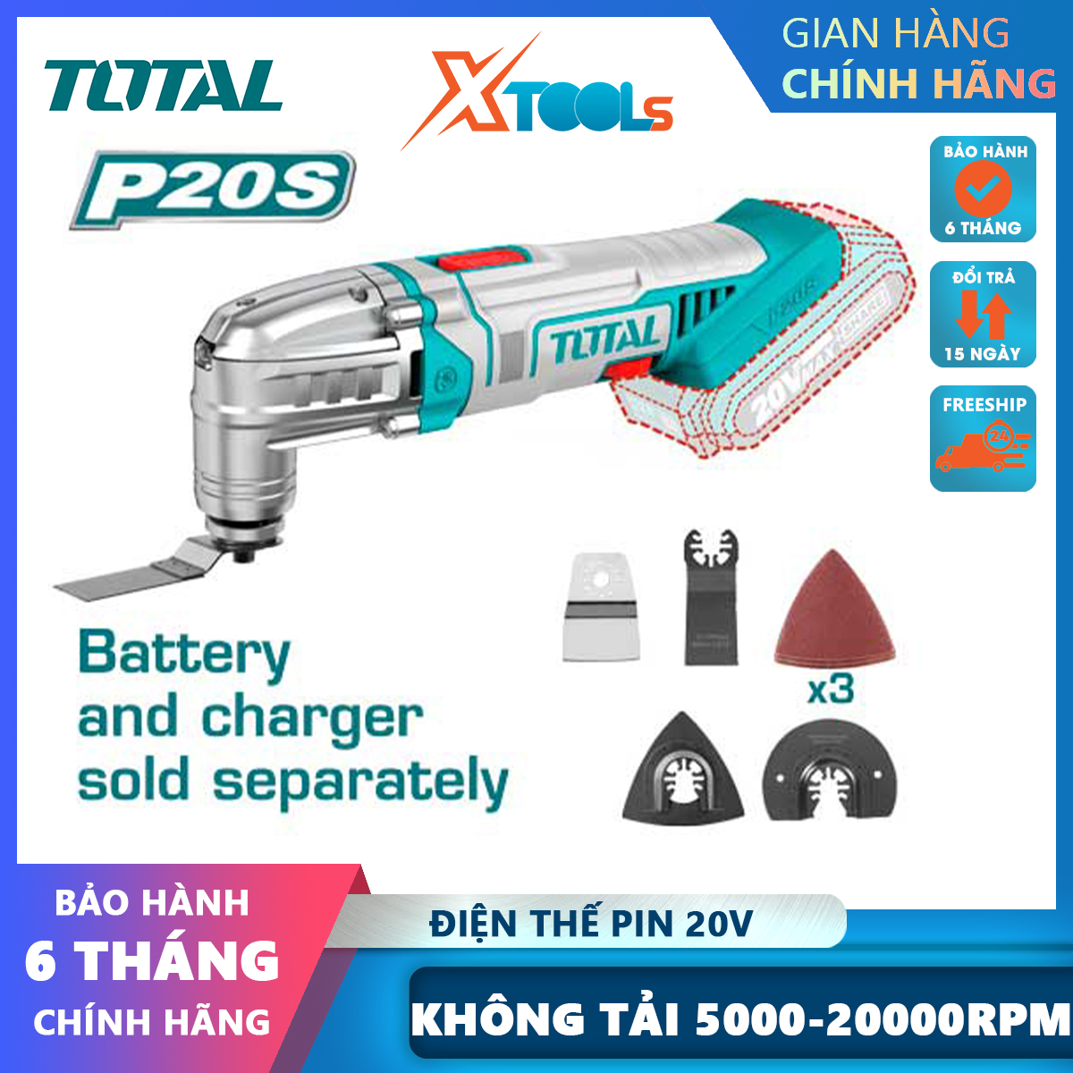 20V battery powered all-in-one cutting machine