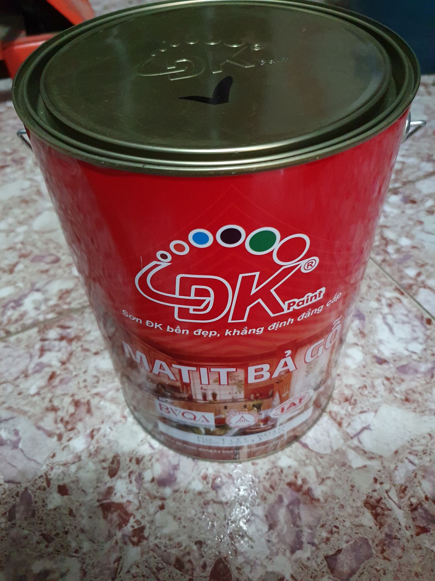 Hộp matit bả gỗ Đại Kiều loại 5kg