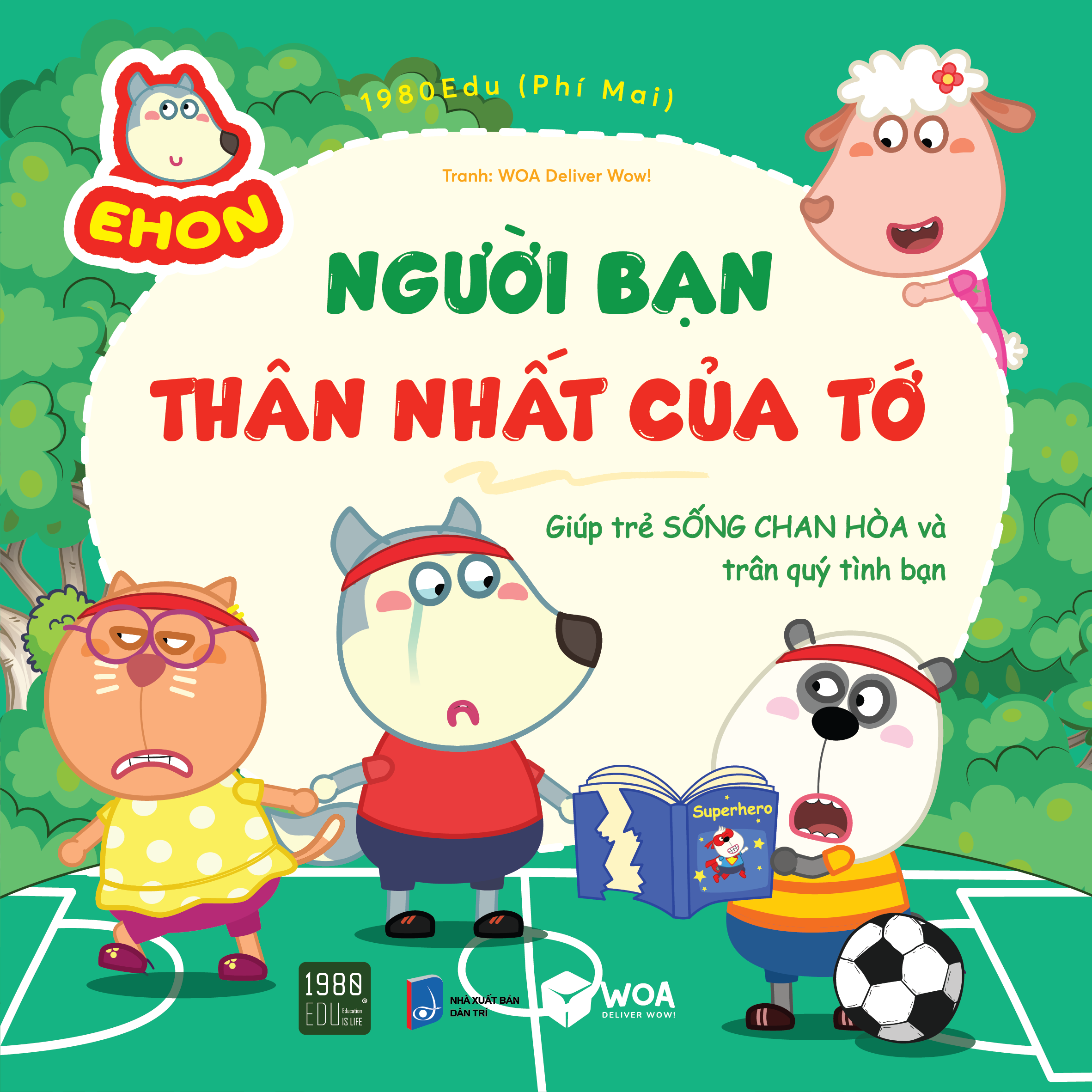 Sách - Combo 6 cuốn Wolfoo Ehon