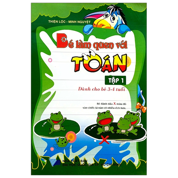 Fahasa - bé làm quen với toán - tập 1