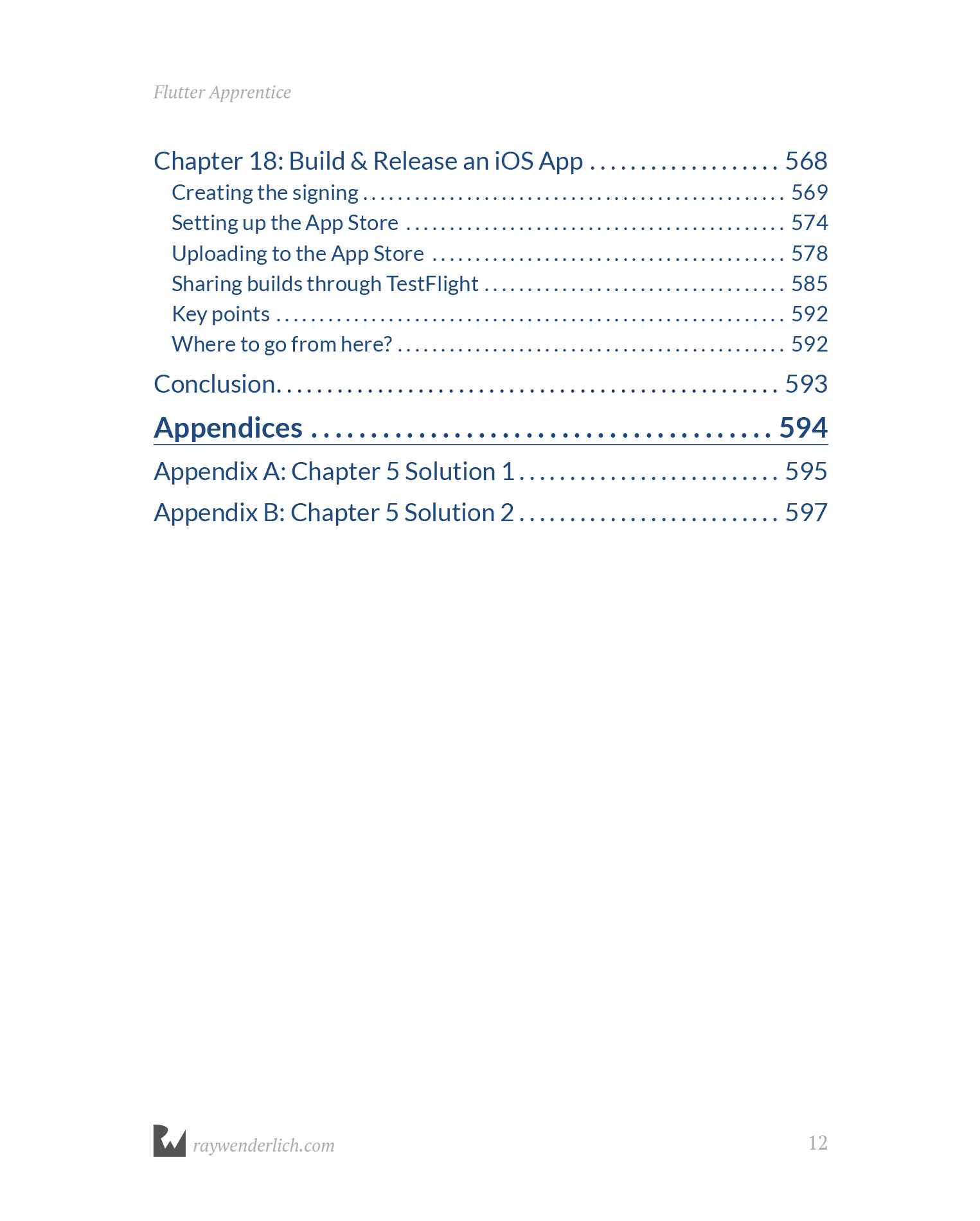 Sách Flutter Apprentice (First Edition) Learn to Build Cross-Platform Apps - Hanoi Book Store