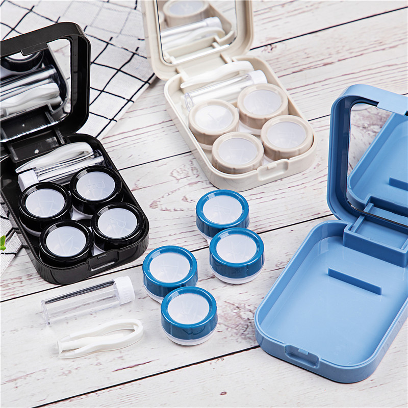 Khay gương đôi, đựng được 2 cặp lens