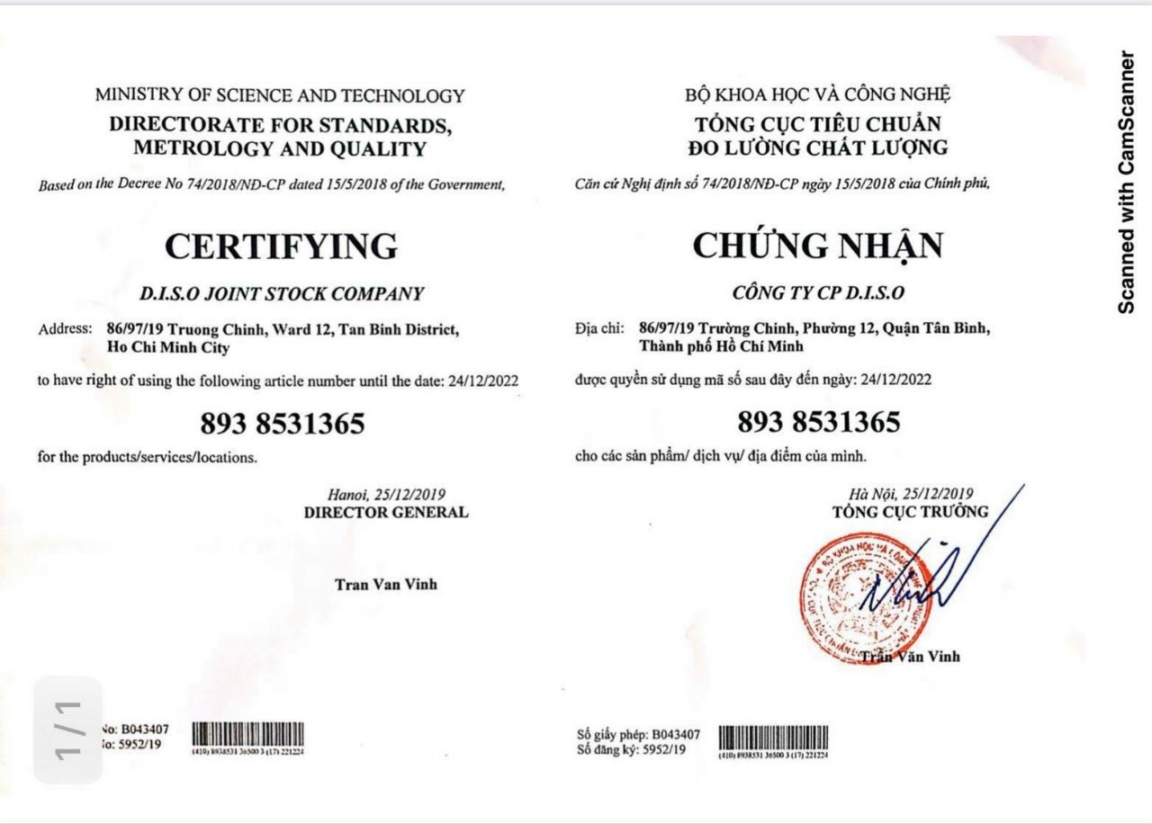 Keo Chà Ron Cá Sấu DISO