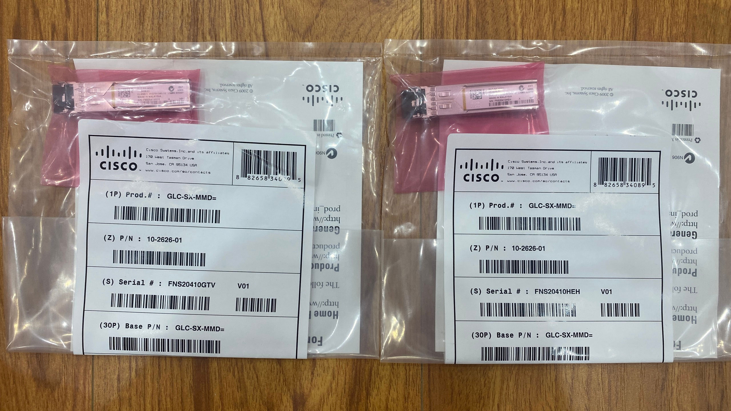 Module quang CISCO GLC-SX-MMD Multimode bước sóng 850nm