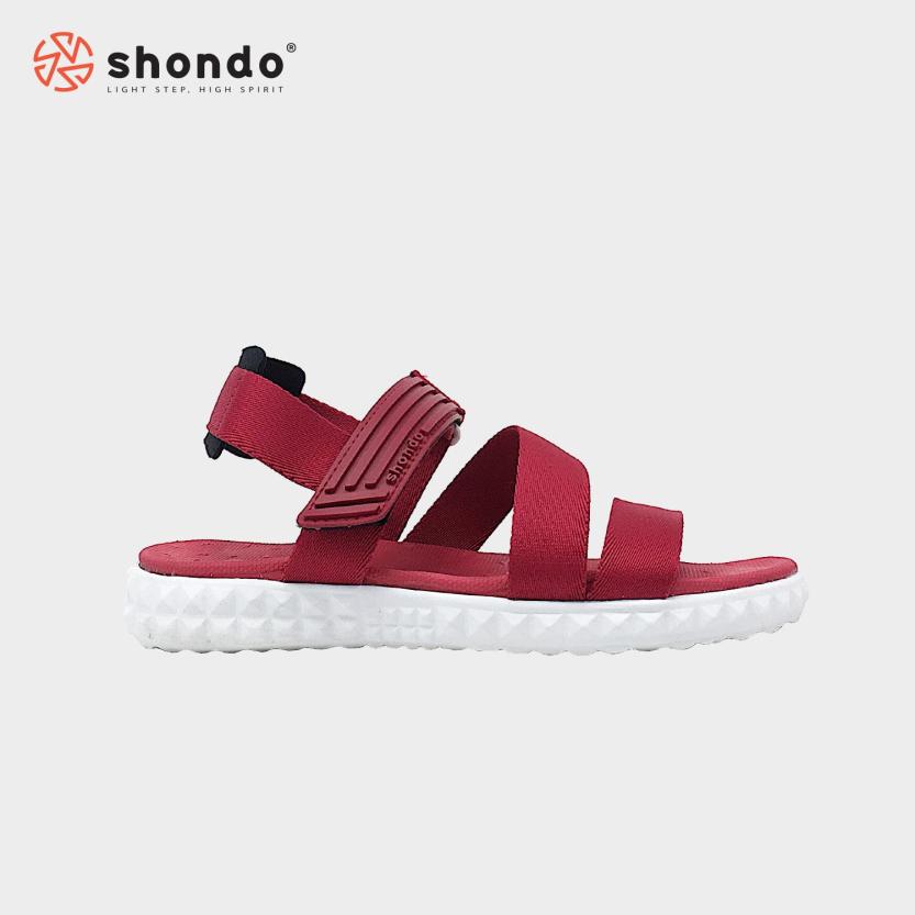 Giày sandals Shondo F6M006 (Đỏ) giá rẻ