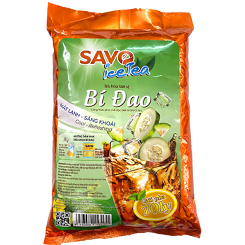 Trà Bí Đao Hòa Tan SAVO (WinterMelon Icetea) - Túi 800g