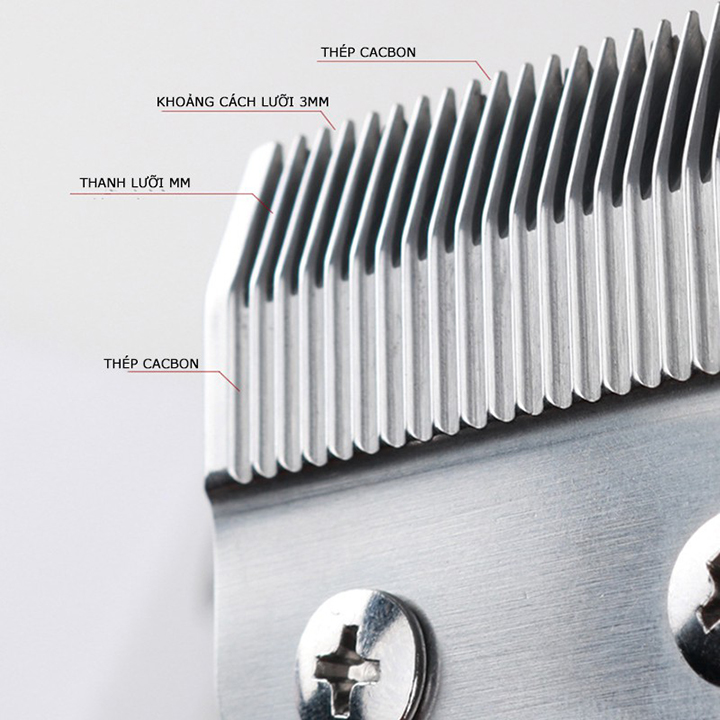 Tông Đơ Kemei 1997 Chuyên Dụng - Tặng Kèm Bộ Kéo Cắt Tỉa