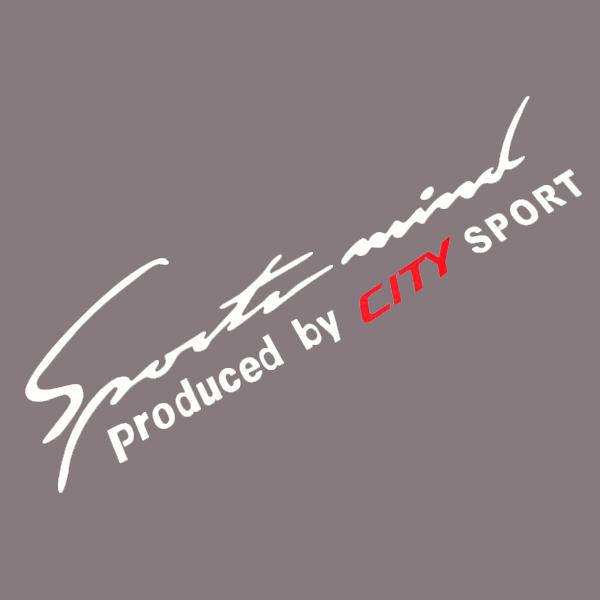 [HCM]Tem sport mind dán xe ô tô City (trăng)