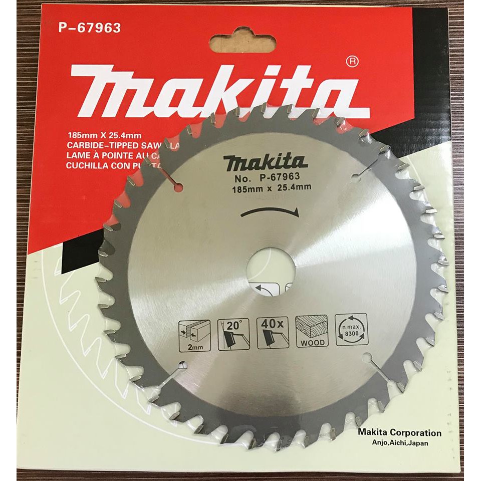 Lưỡi cắt gỗ Makita 180mm