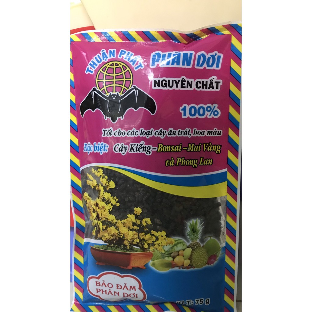 Phân dơi nguyên chất thuận phát gói 75 gr